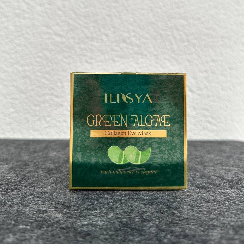 Mascarilla de Parches para Ojos con Colágeno y Alga Verde: Revela una Radiante Juventud | ILISYA